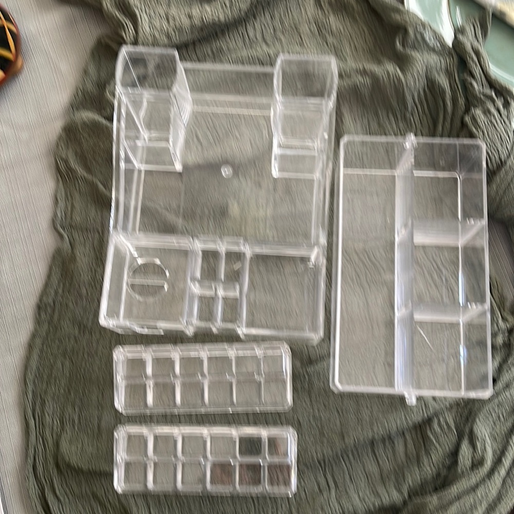 Acrylic Makeup Organizers